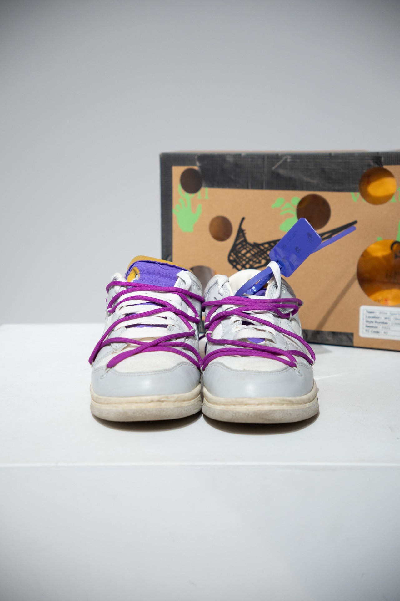 Dunk Off-White Lot 28/50 (Taille 40,5)