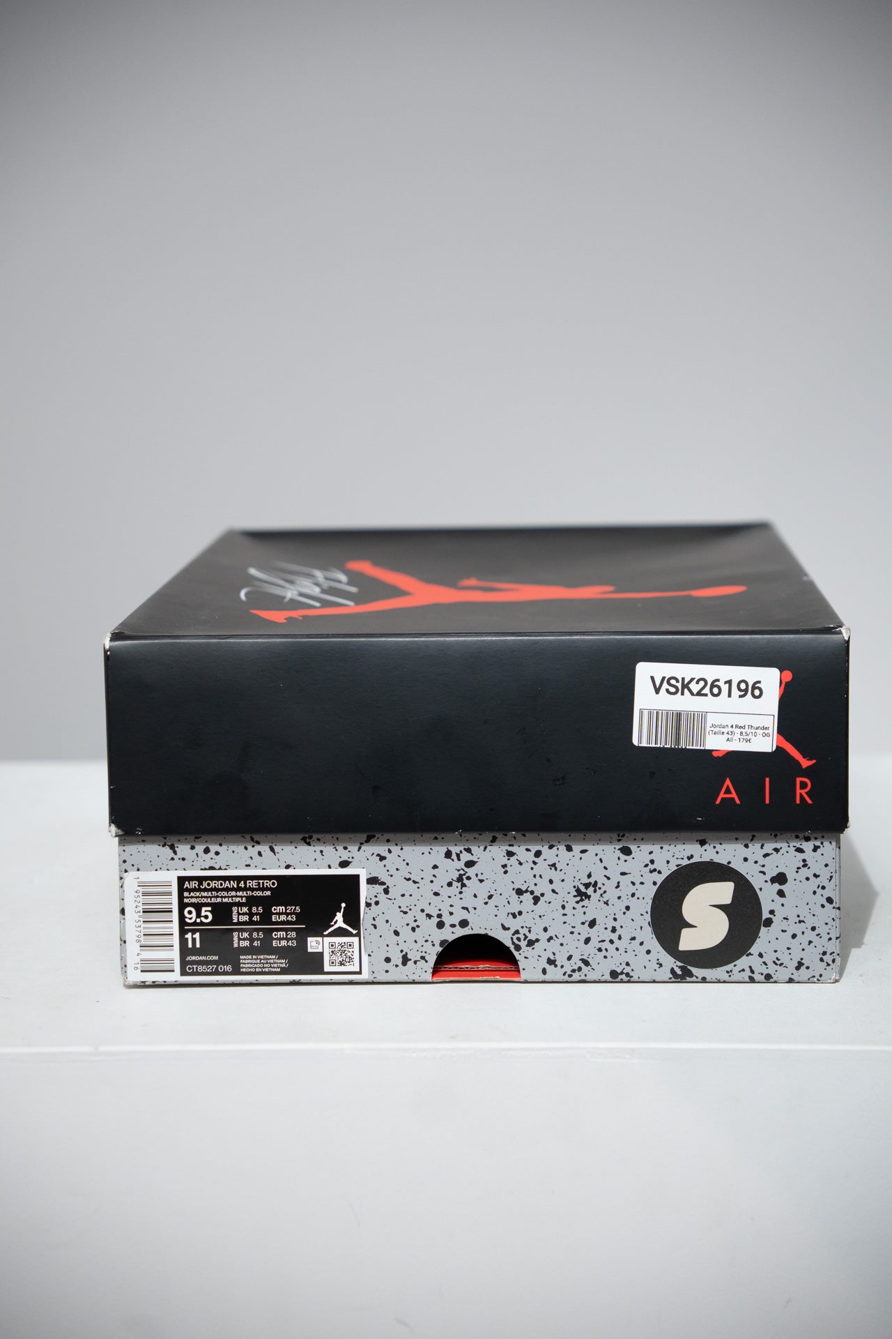 Jordan 4 Red Thunder (Taille 43)