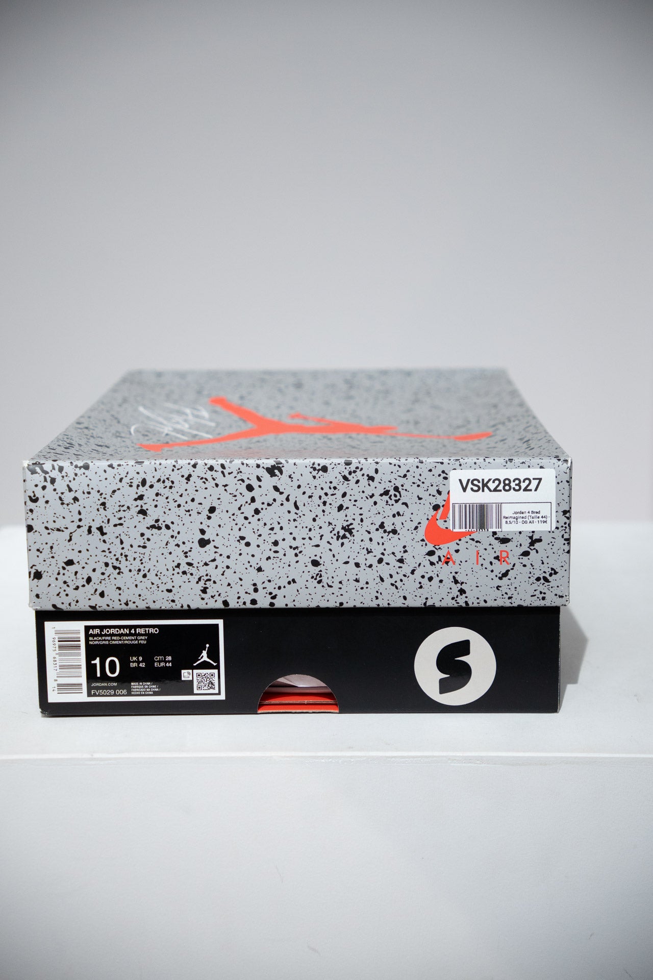 Jordan 4 Bred Reimagined (Taille 44)