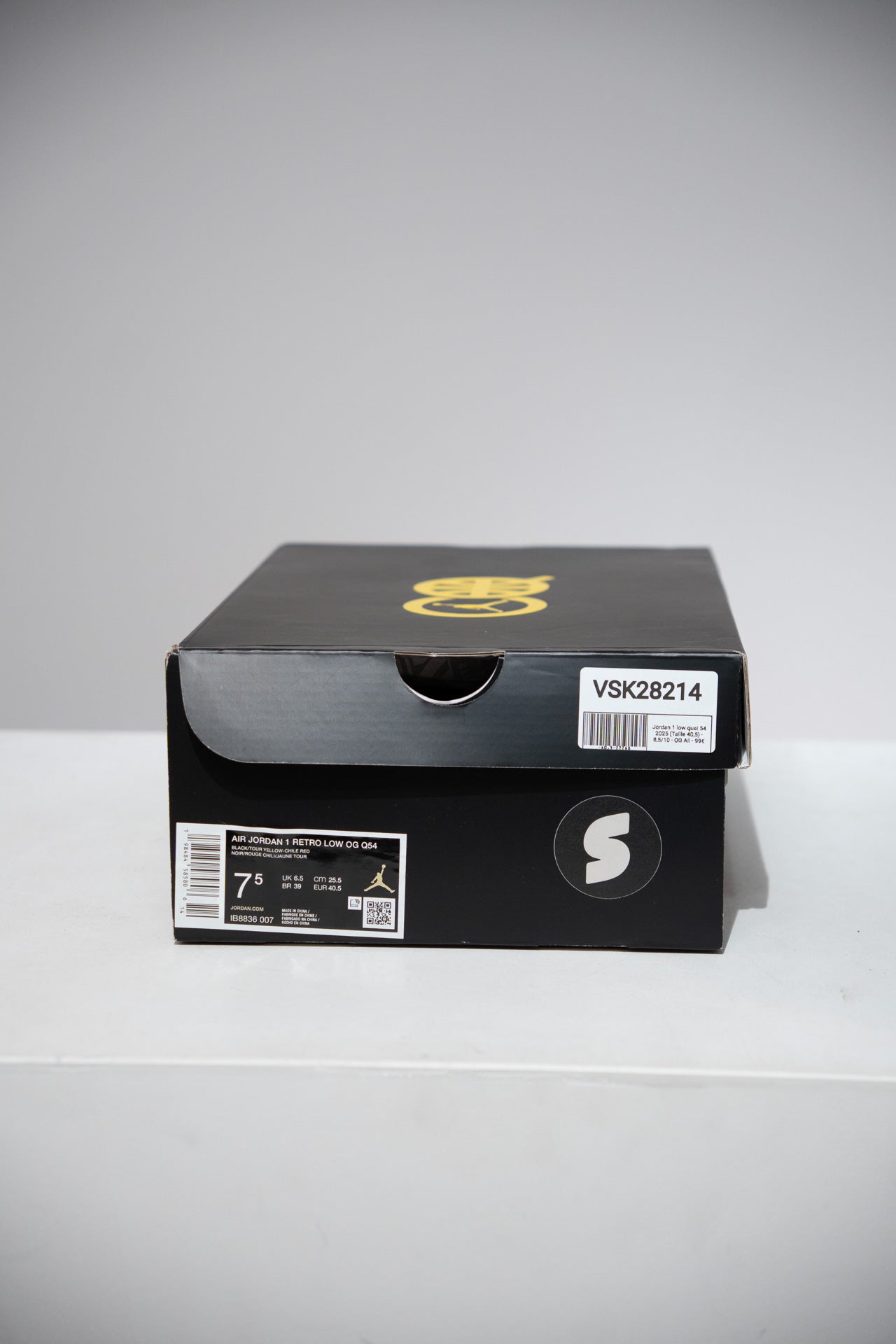Jordan 1 low quai 54 2025 (Taille 40,5)