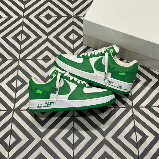Air Force 1 Louis Vuitton Green (Taille 44,5)