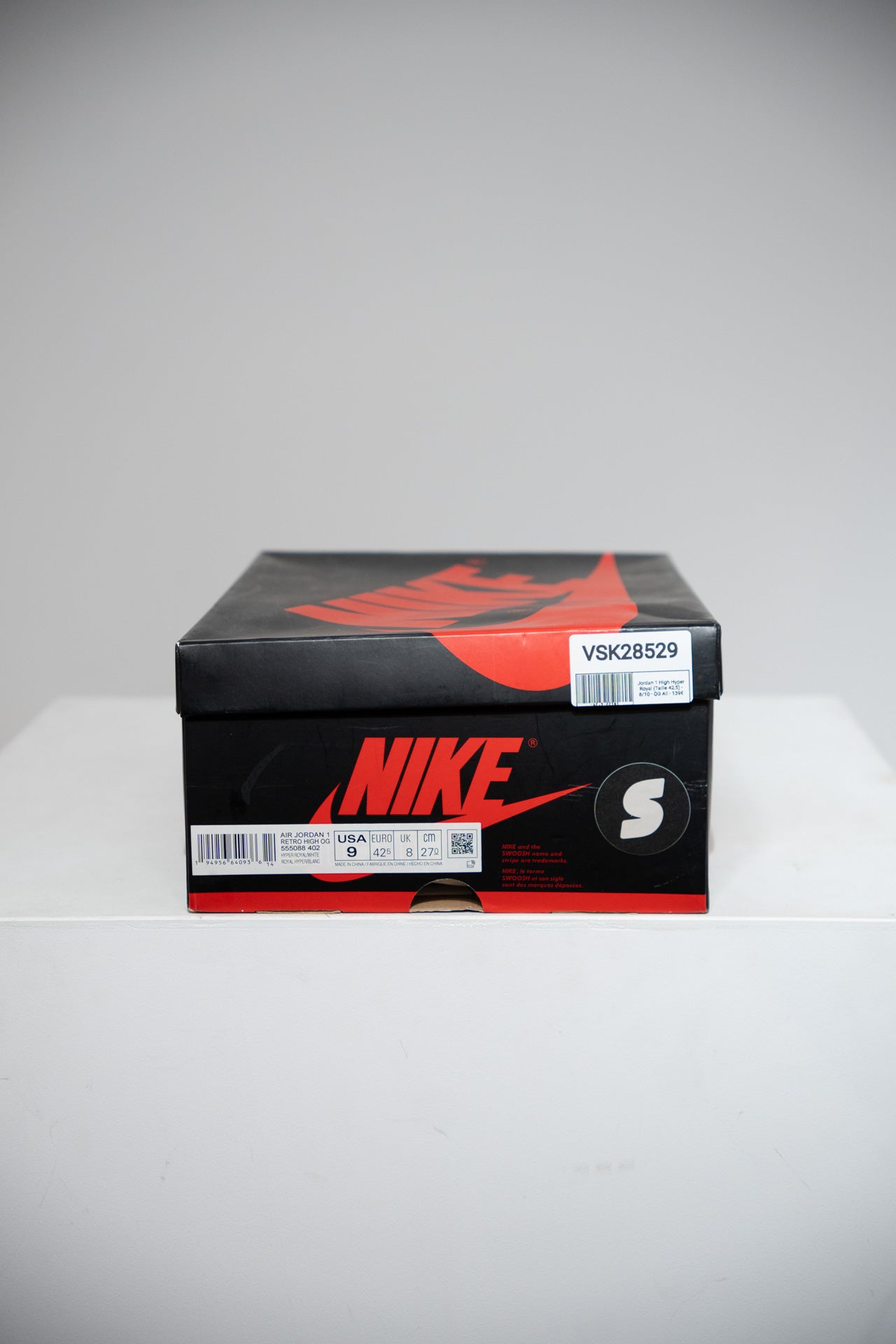 Jordan 1 High Hyper Royal (Taille 42,5)