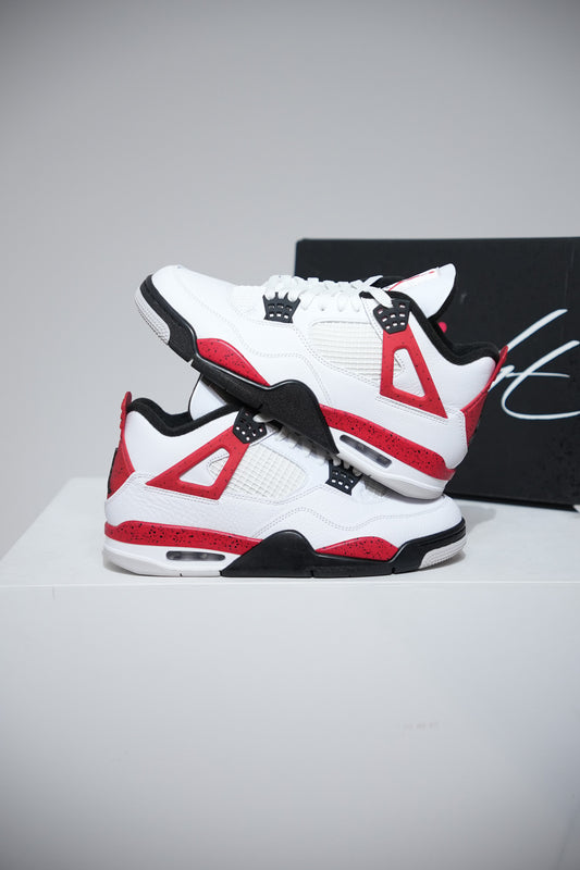 Jordan 4 Red Cement (Taille 44,5)
