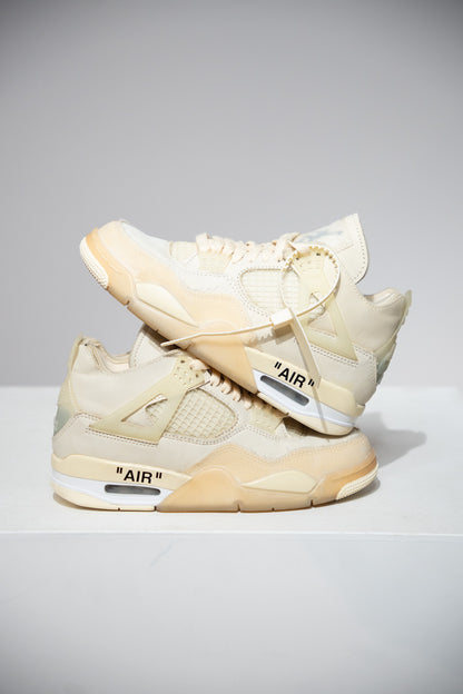 Jordan 4 Off-White Sail (Taille 36)