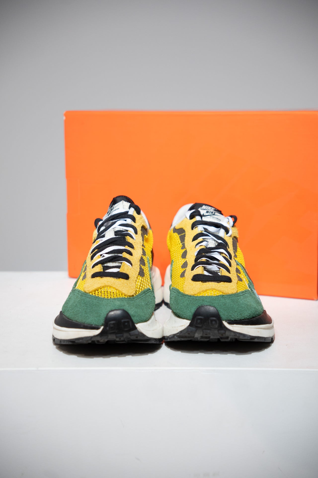 Sacai Vaporwaffle Tour Yellow (Taille 45)
