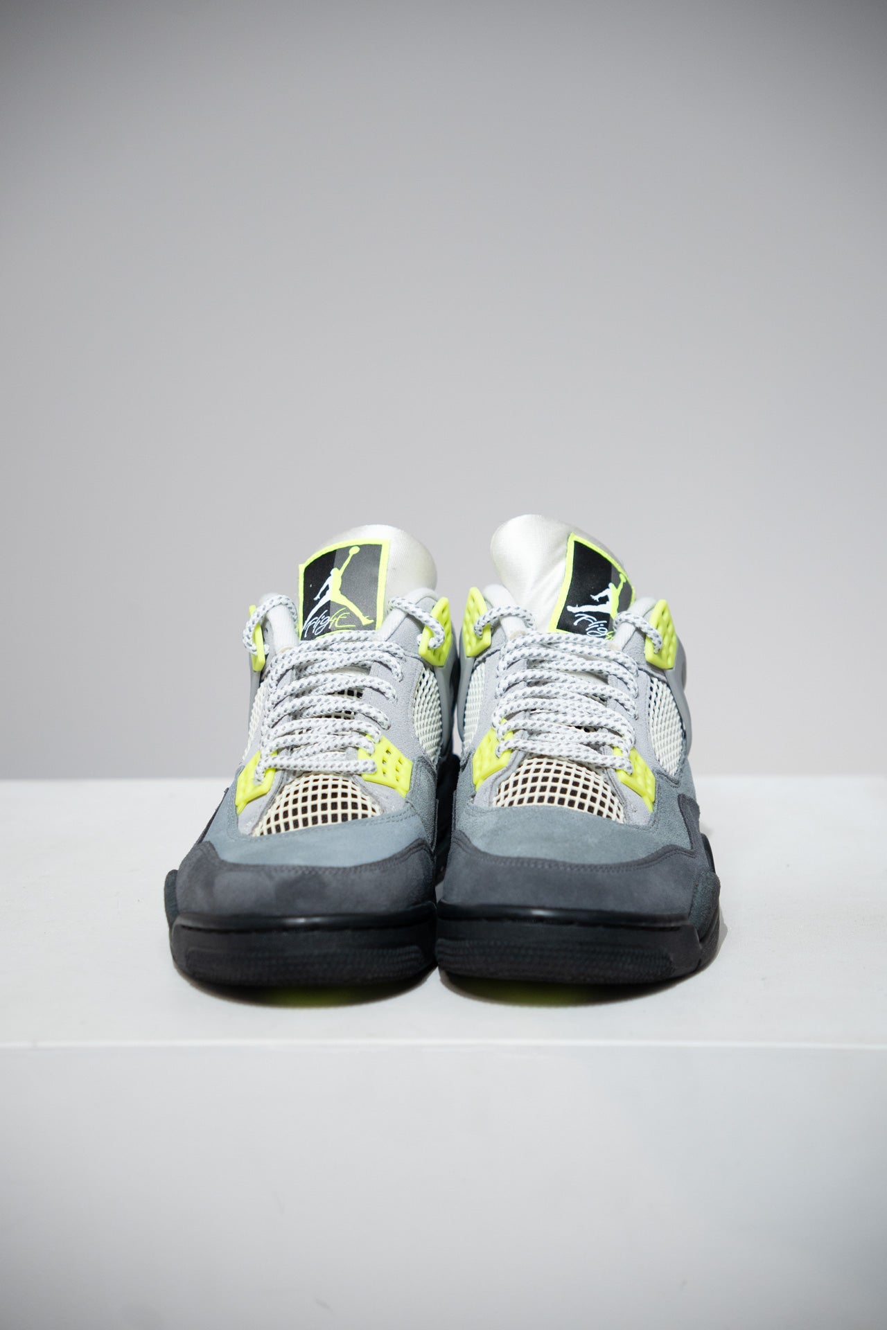 Jordan 4 Neon Green (Taille 44)
