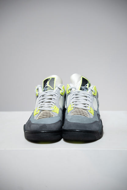 Jordan 4 Neon Green (Taille 44)