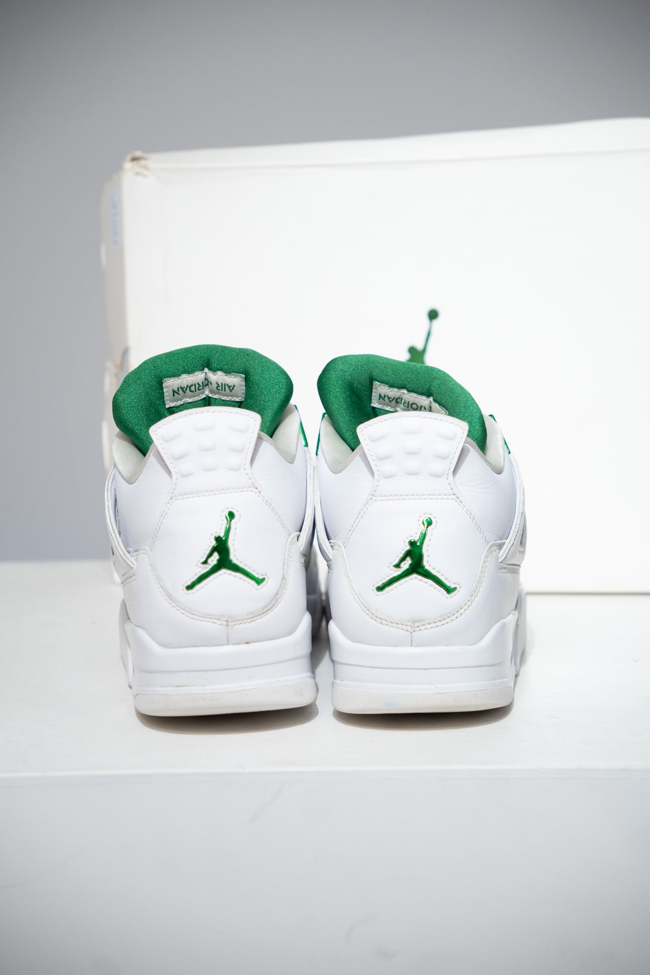 Jordan 4 Metallic Green (Taille 47,5)