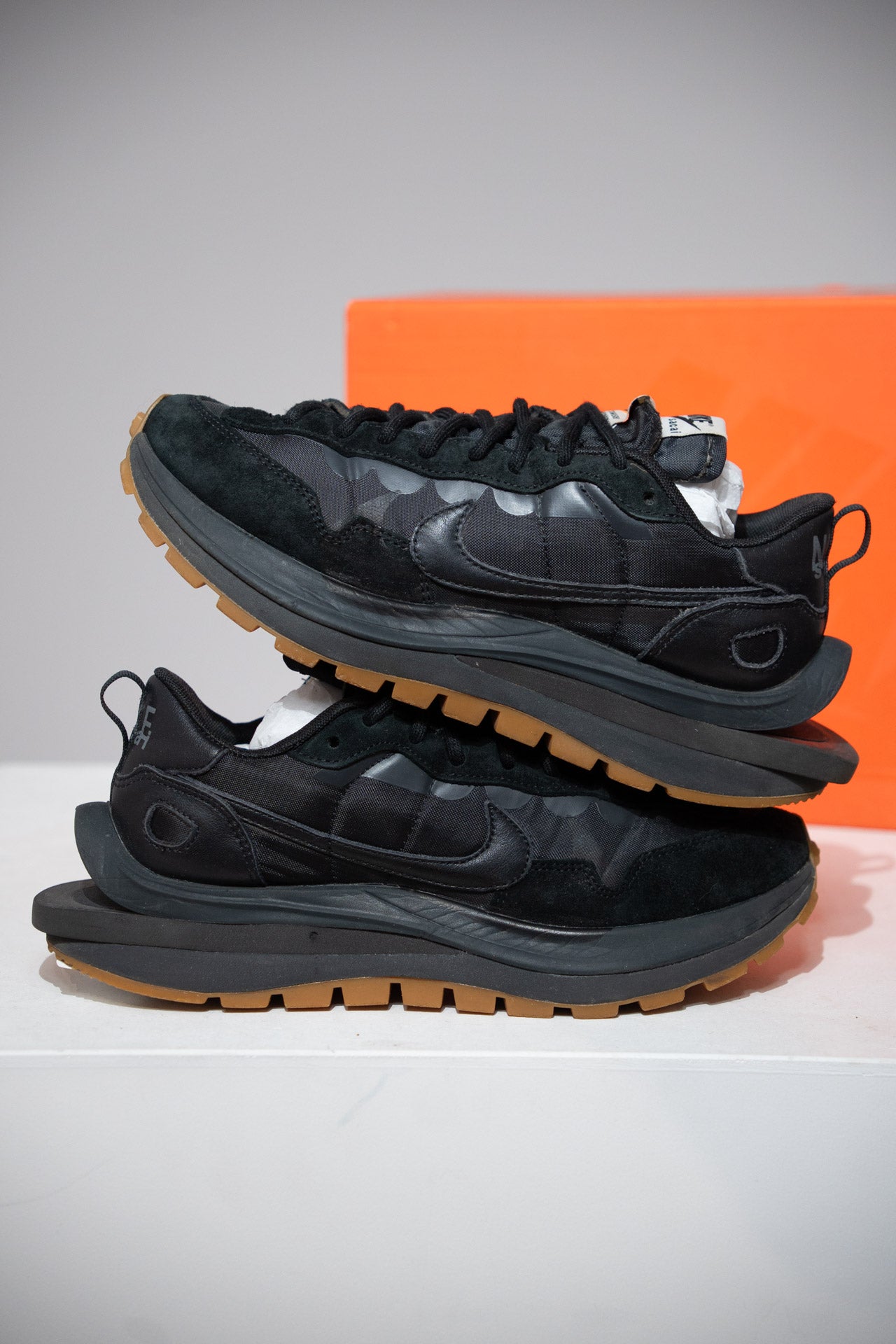Sacai Vaporwafffle Black Gum (Taille 38,5)