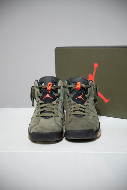 Jordan 6 Travis Scott Olive (Taille 40)