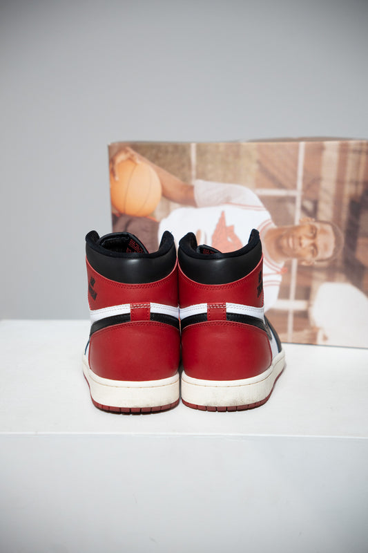 Jordan 1 High Black Toe Reimagined (Taille 44,5)