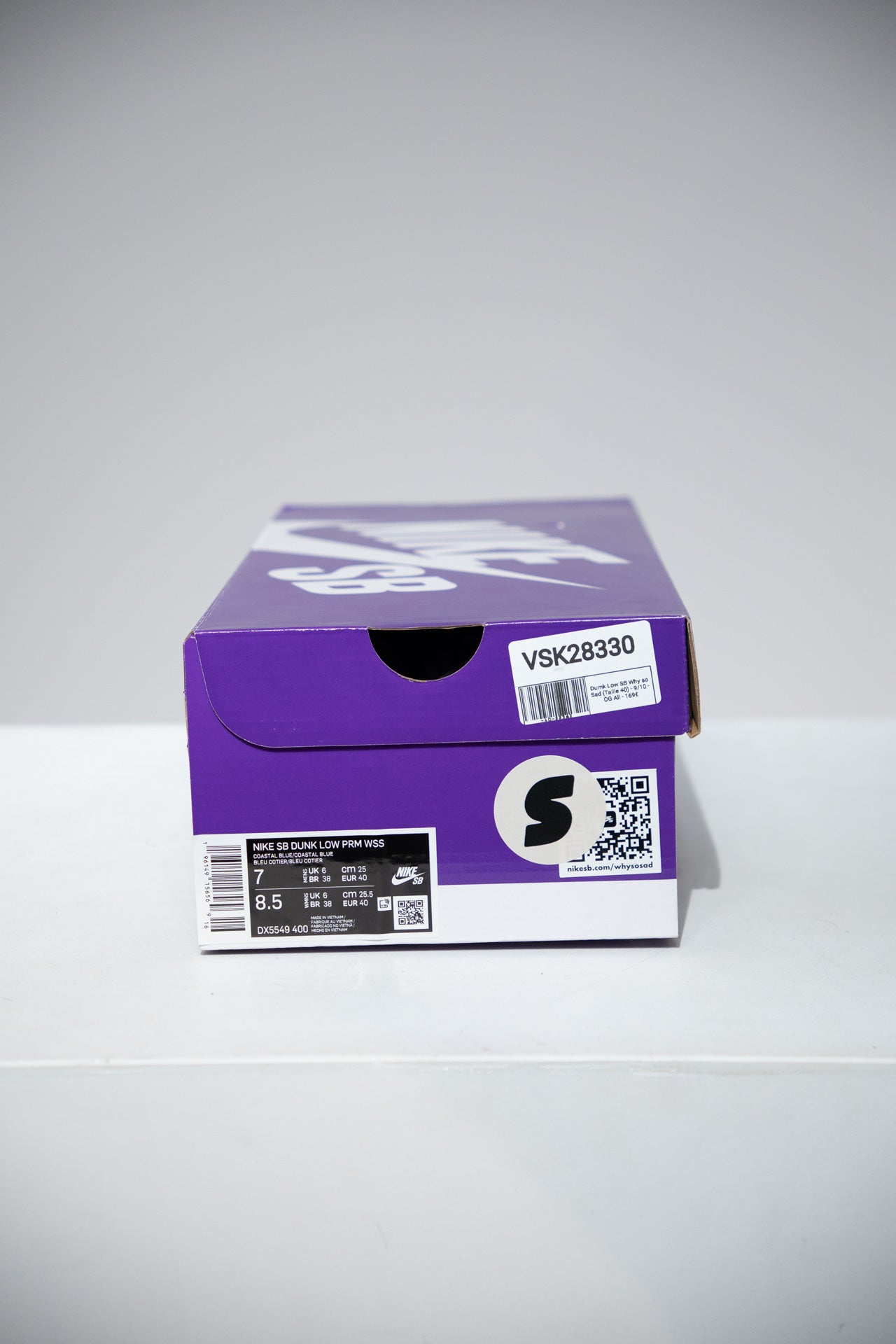 Dunk Low SB Why so Sad (Taille 40)