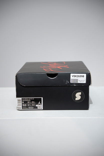 Jordan 4 Black Canvas (Taille 42,5)
