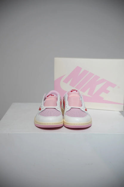 Jordan 1 Low Travis Scott Tropical Pink (Tailles multiples)