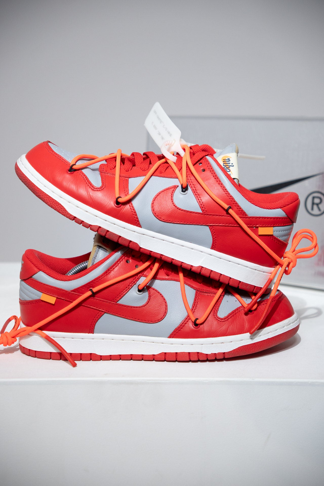 Dunk Off-White University Red (Taille 42)