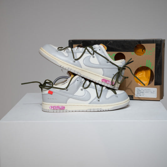 Dunk Low Off-White Lot 22/50 (Taille 39)