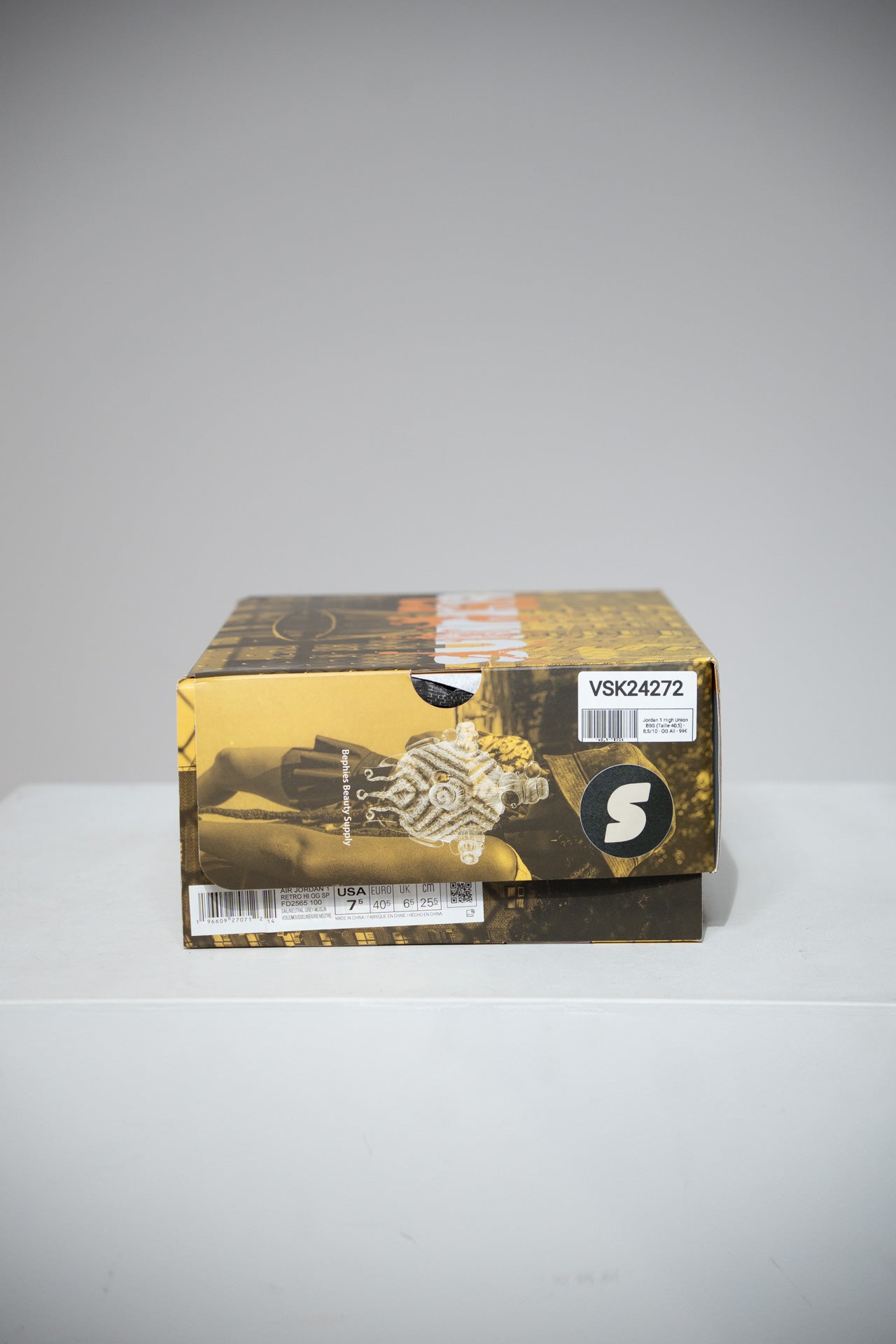 Jordan 1 High Union BBS (Taille 40,5)