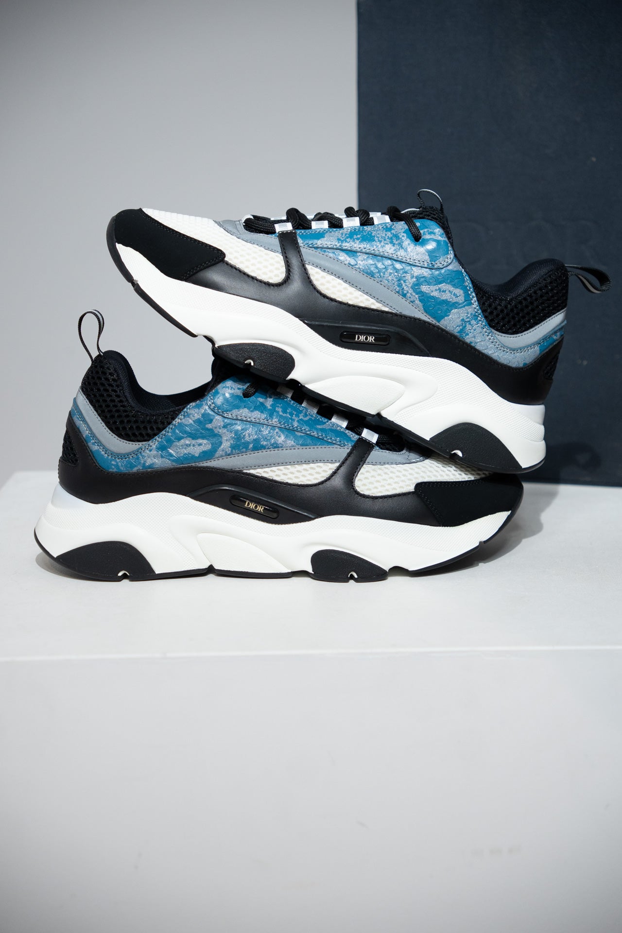 Dior B22 Python Bleu (Taille 42)
