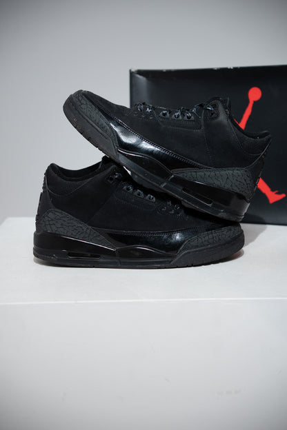 Jordan 3 Black Cat (Taille 41)