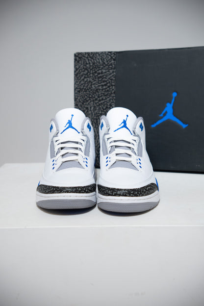 Jordan 3 racer Blue (Taille 44,5)
