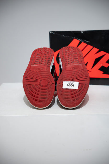Jordan 1 High Patent Bred (Taille 42,5)