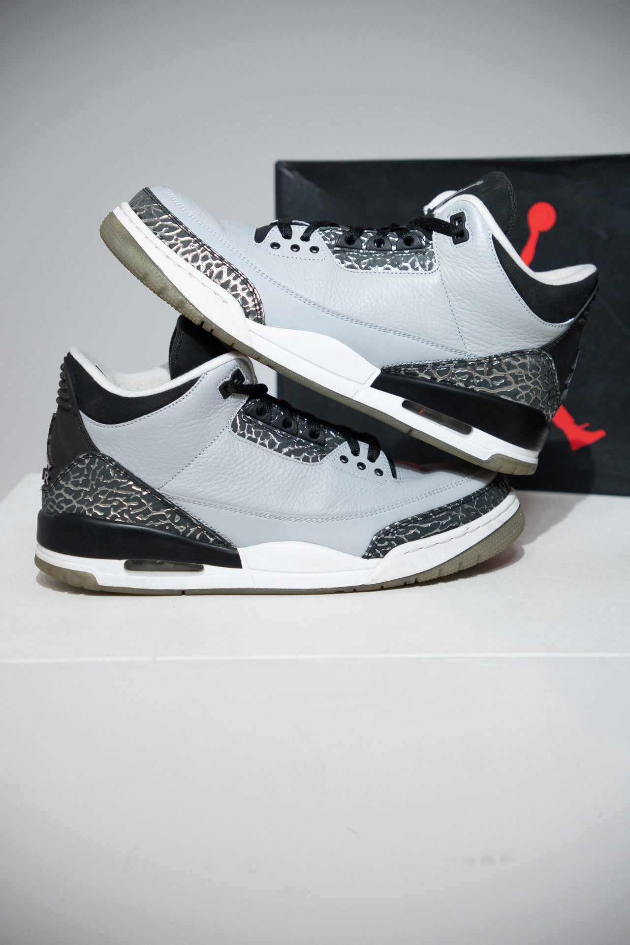 Jordan 3 Wolf Grey (Taille 44)