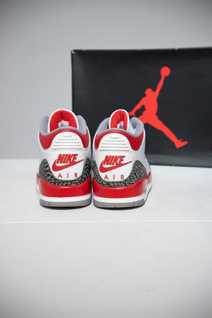 Jordan 3 Fire Red (Taille 44)
