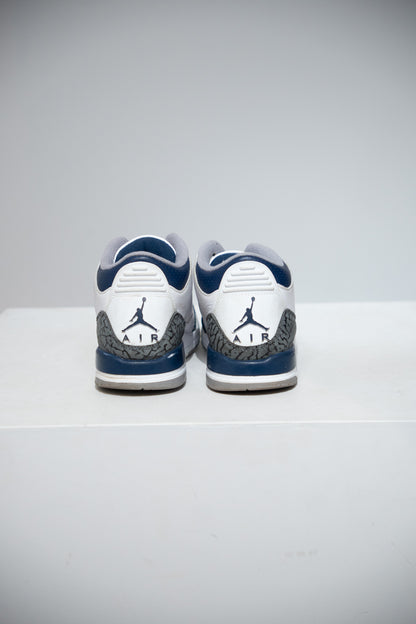 Jordan 3 Midnight Navy GS (Taille 38,5)