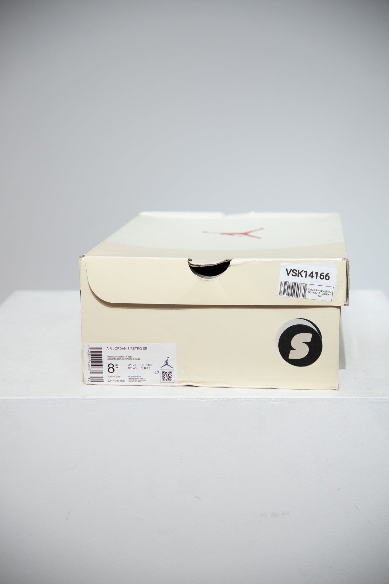 Jordan 3 Muslin (Taille 42)