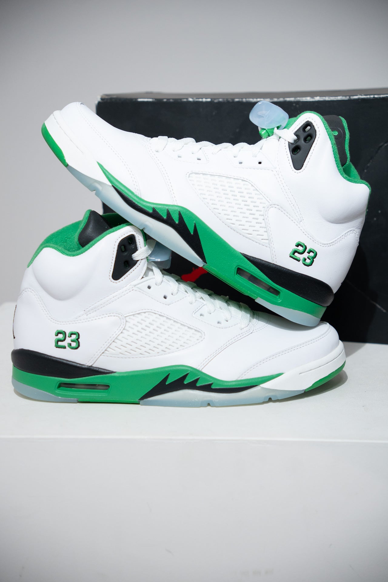 Jordan 5 Lucky green (Taille 44,5)
