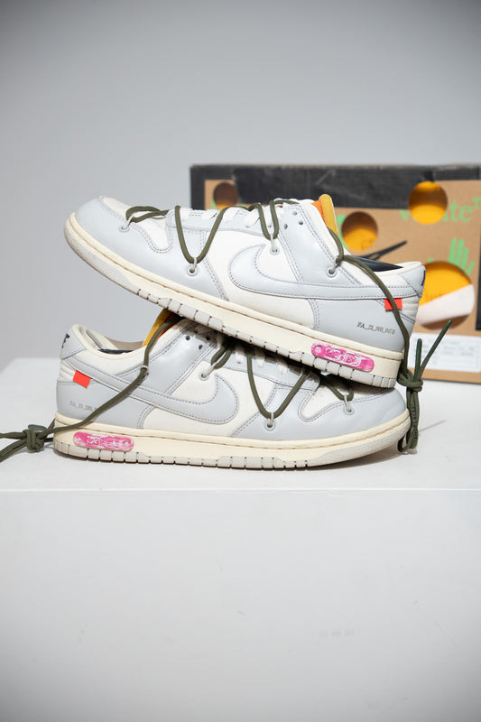 Dunk Low Off White Lot 22/50 (Taille 42)