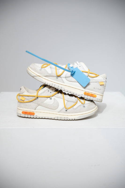 Dunk Low Off White Lot 34/50 (Taille 36)