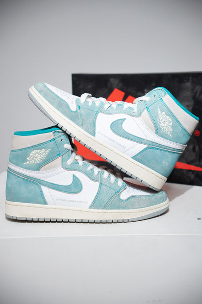 Jordan 1 High Turbo green (Taille 44)