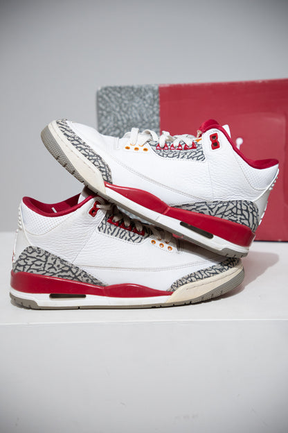 Jordan 3 Cardinal Red (Taille 41)