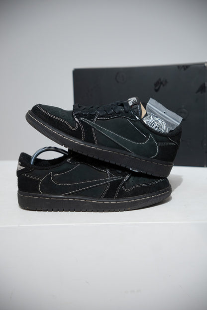 Jordan 1 Low Travis Scott Black Phantom (Taille 38,5)