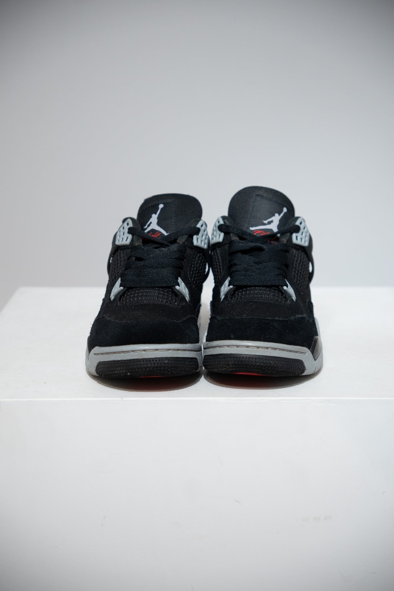 Jordan 4 Black Canvas (Taille 45)