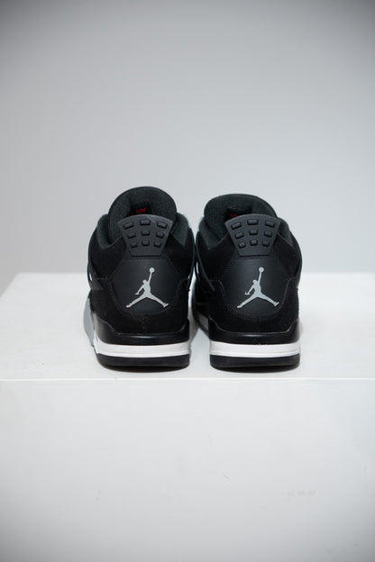 Jordan 4 Black Canvas (Taille 45)