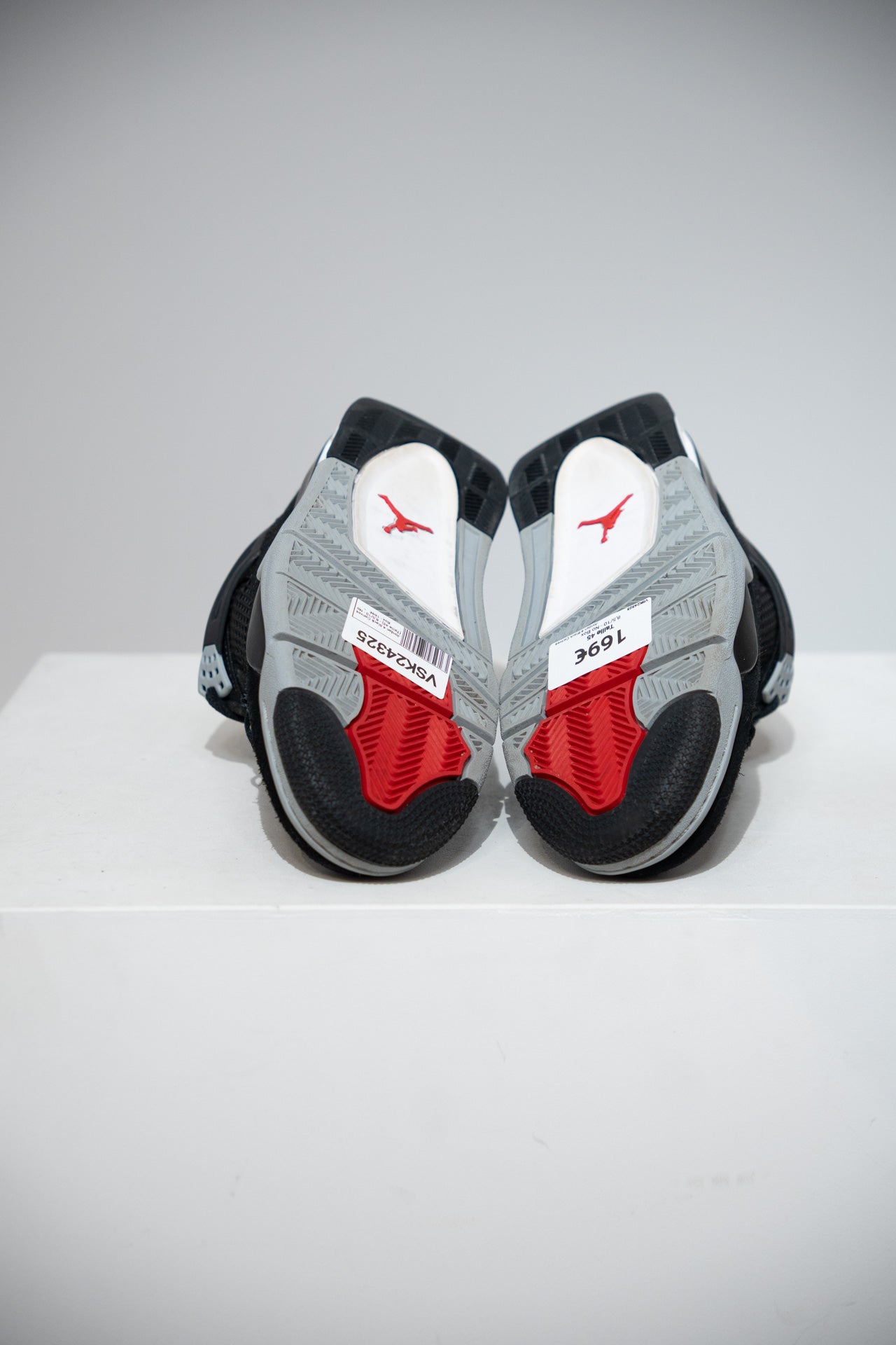 Jordan 4 Black Canvas (Taille 45)