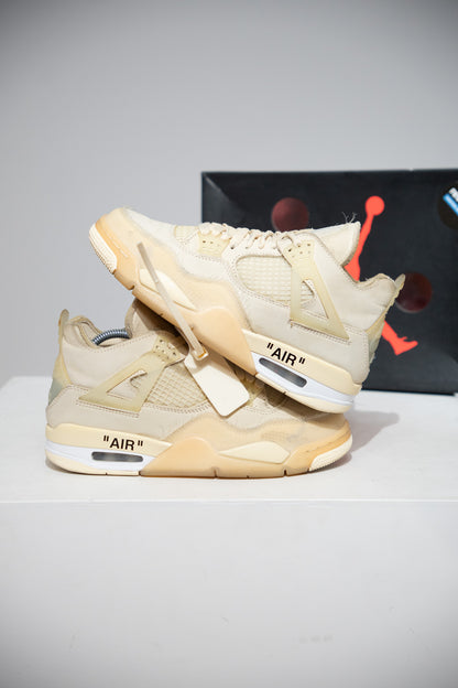 Jordan 4 Off-White Sail (Taille 38)