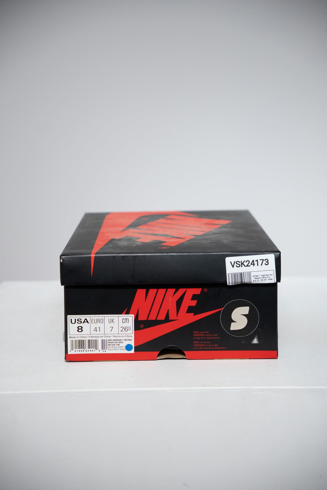 Jordan 1 High Not For Resale (Taille 41)