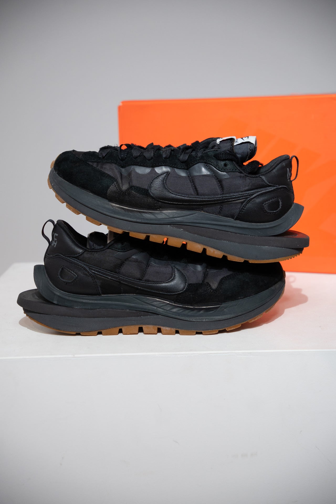 Sacai Vaporwafffle Black Gum (Taille 41)