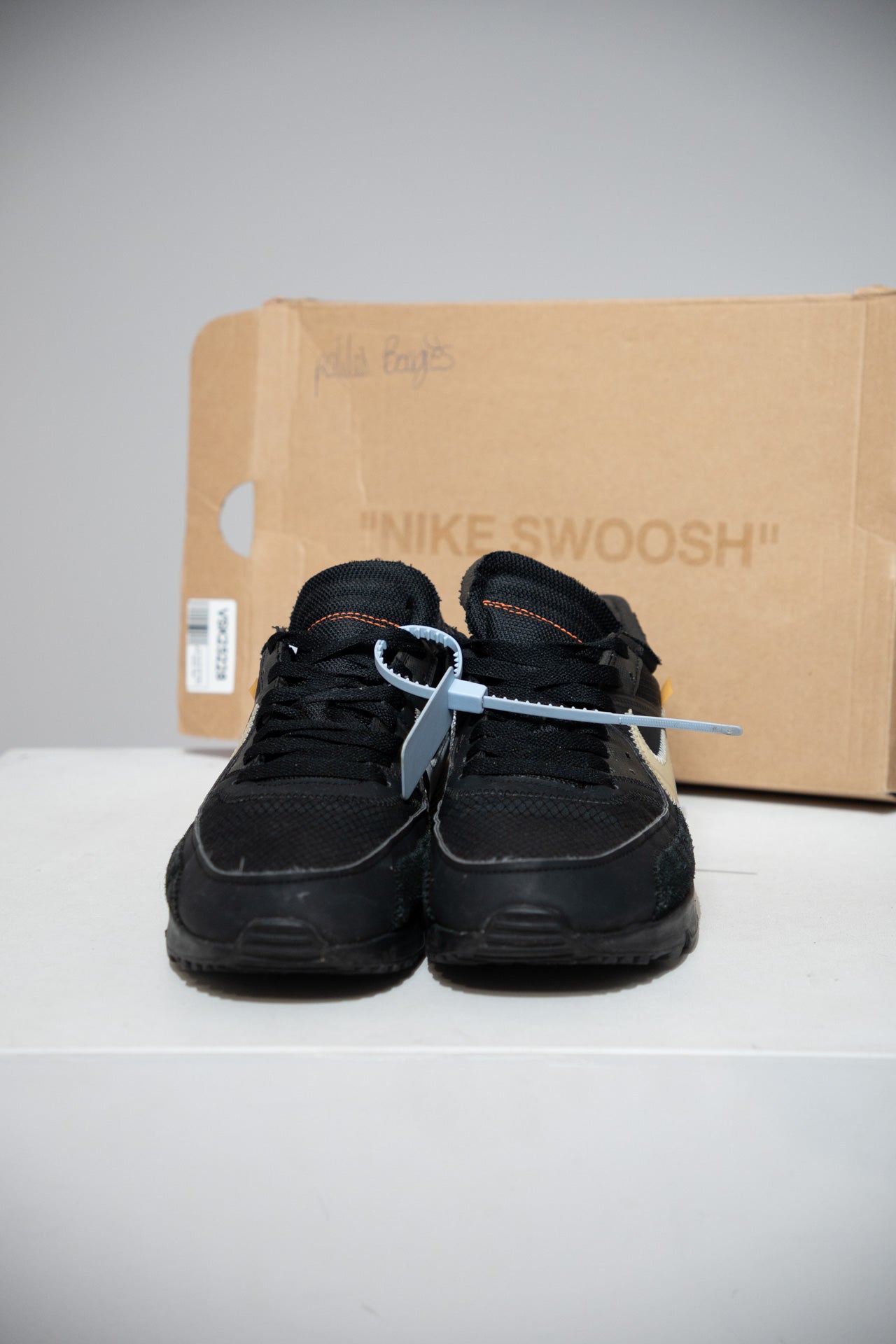 Air max 90 Off-White Black (Taille 44)