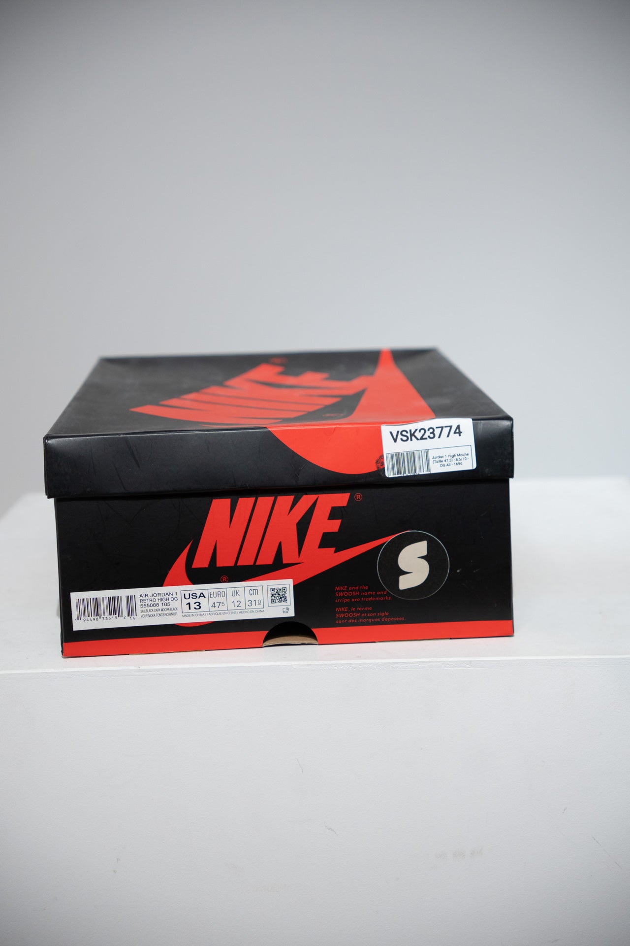Jordan 1 High Mocha (Taille 47,5)