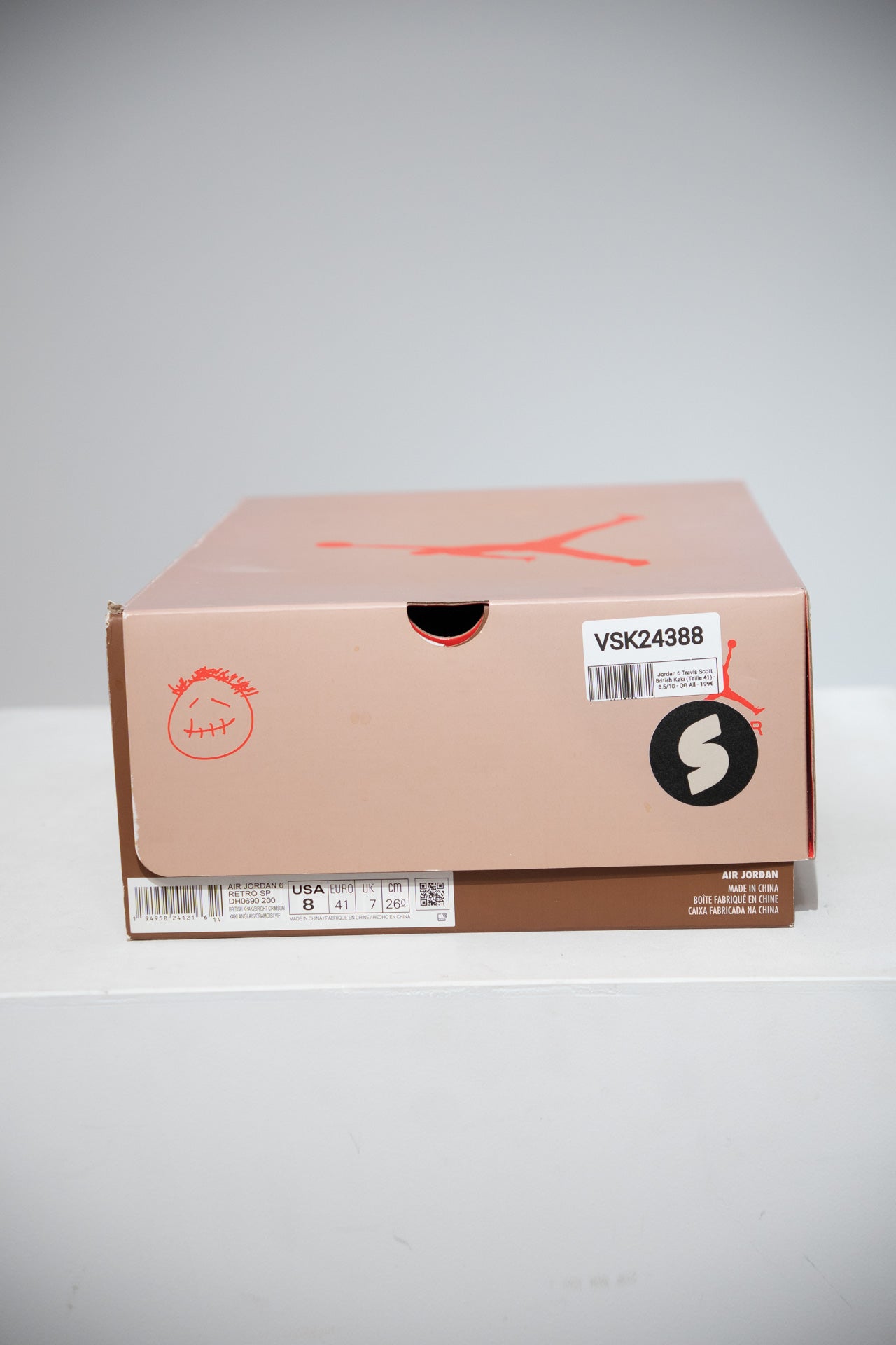 Jordan 6 Travis Scott British Kaki (Taille 41)