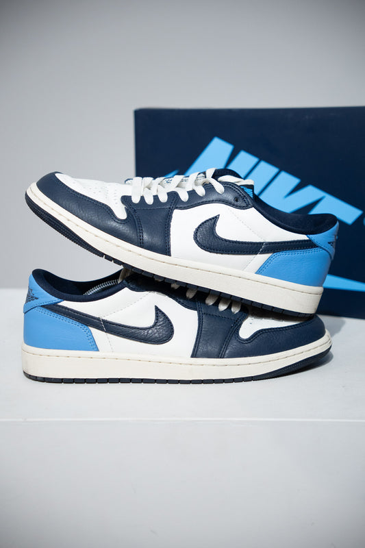 Jordan 1 Low Obsidian (Taille 42,5)
