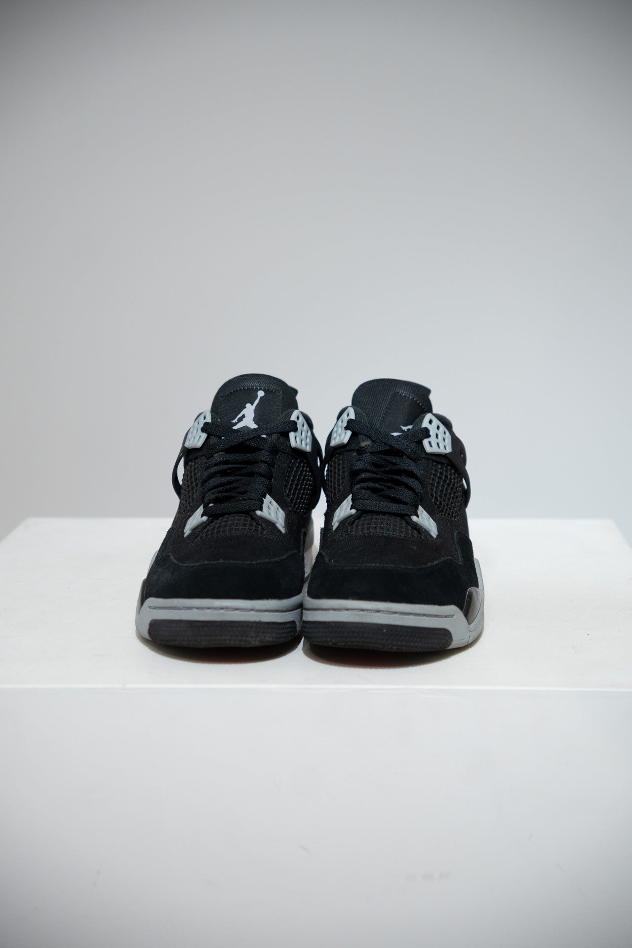 Jordan 4 Black Canvas (Taille 44)