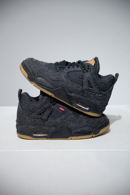 Jordan 4 Levis Black GS (Taille 37,5)