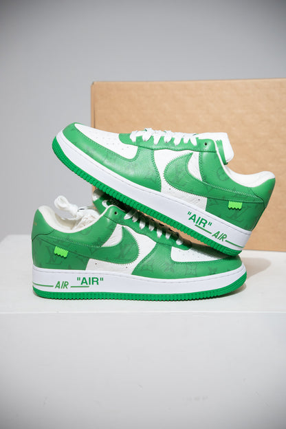 Air Force 1 Louis Vuitton Green (Taille 42)