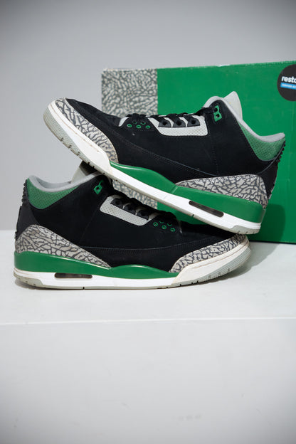 Jordan 3 Pine green (Taille 44,5)
