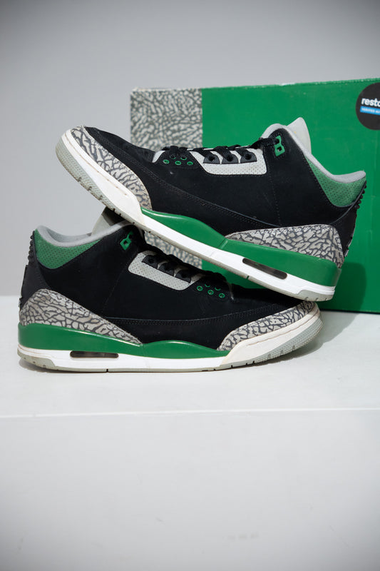 Jordan 3 Pine green (Taille 44,5)